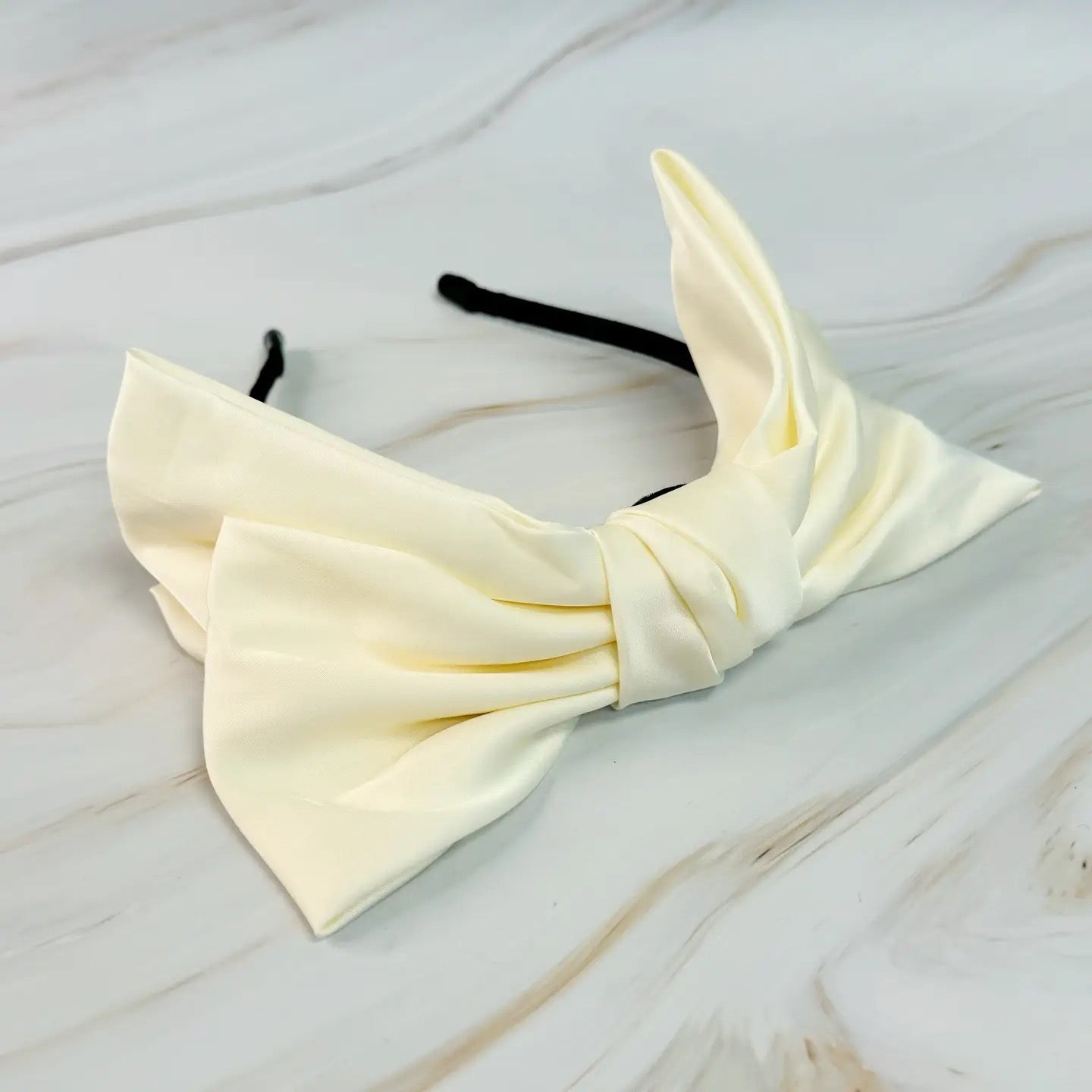Satin Bow Headband