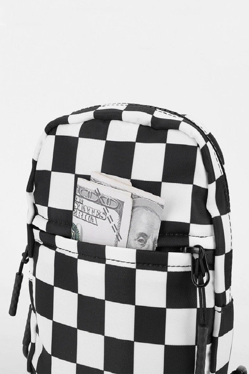 Mosaic Checkered Sling Bag