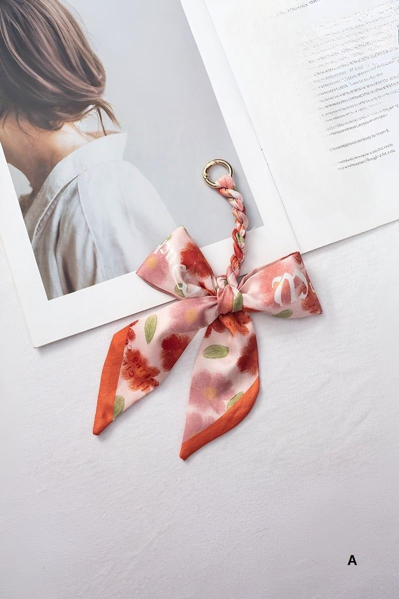 Scarf Bag Charm Keychain