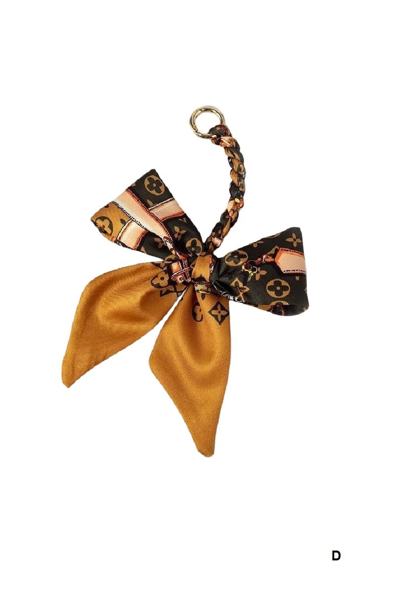 Scarf Bag Charm Keychain