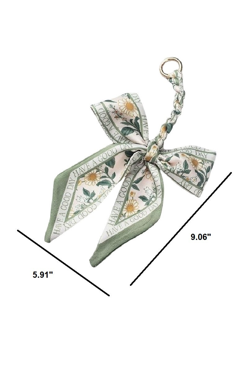 Scarf Bag Charm Keychain