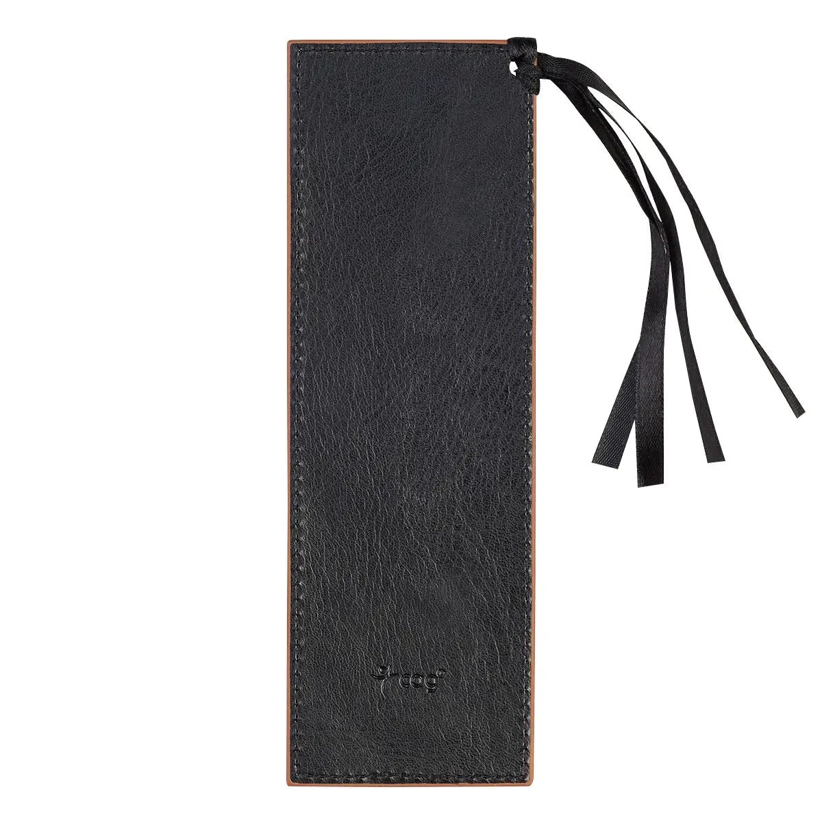 Black and Tan Leather Bookmark Joshua 1:9
