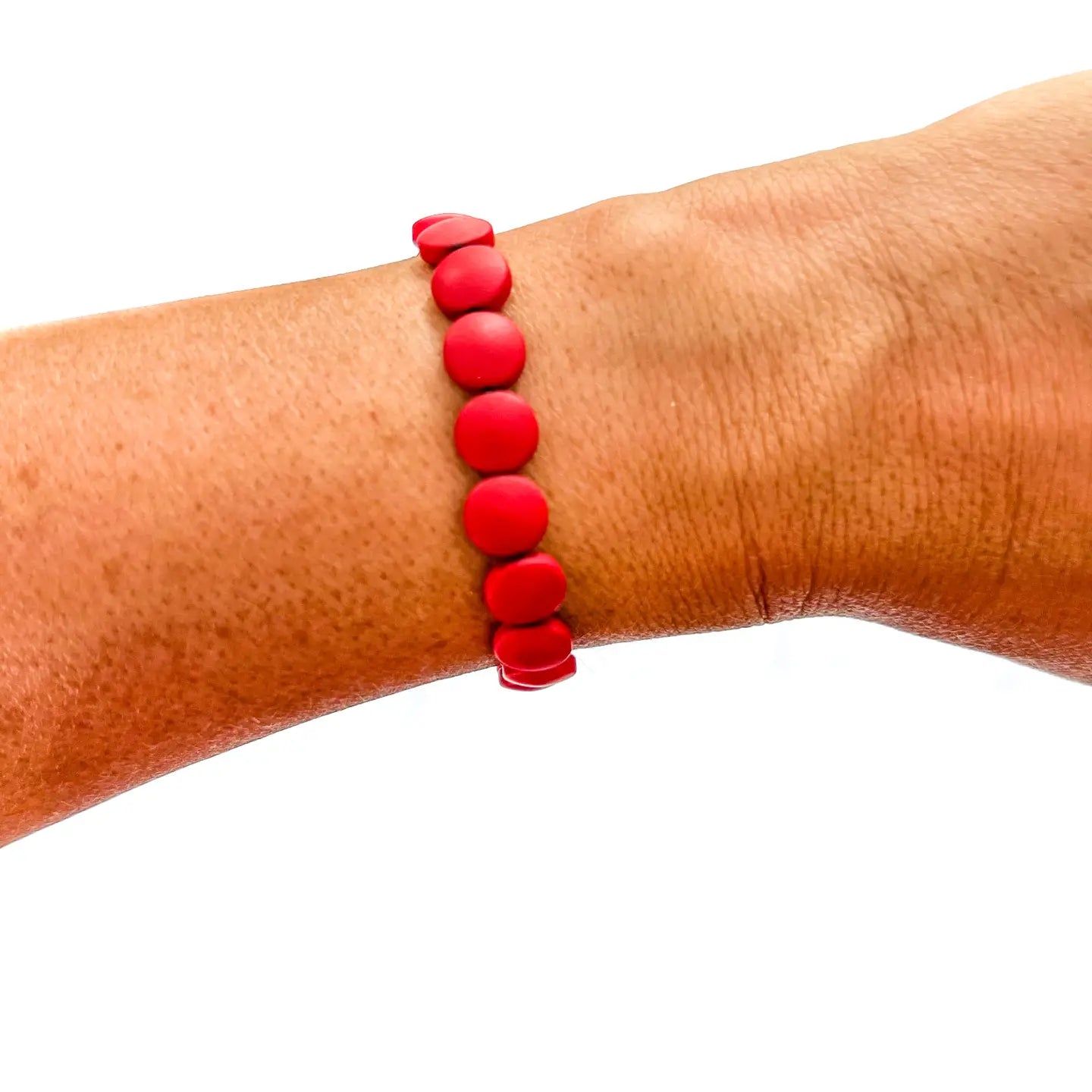 Matte Red Bracelet