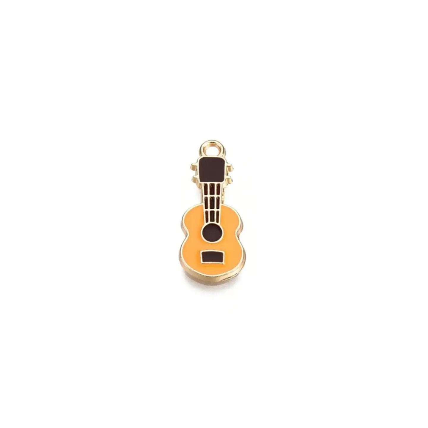 Gold Guitar Charm