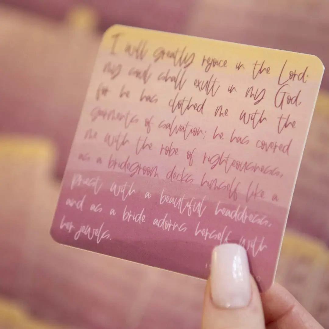 I Will Greatly Rejoice In The Lord Sticker