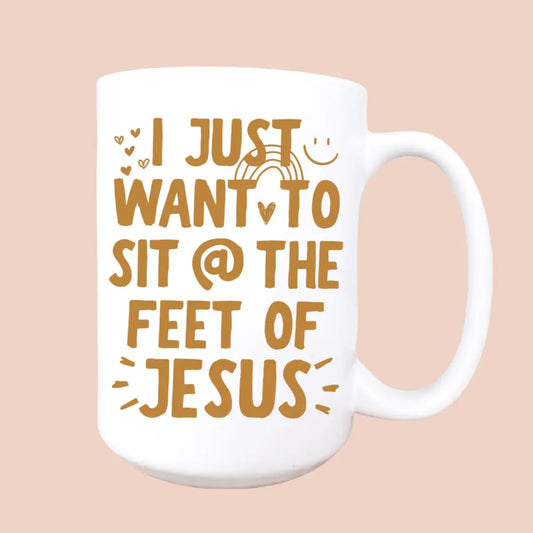 Feet of Jesus Mug