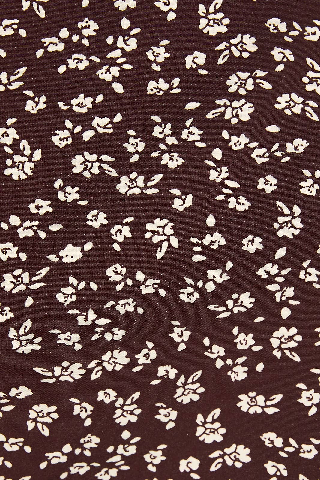 Ditsy Floral High Neck A-Line Mini Dress