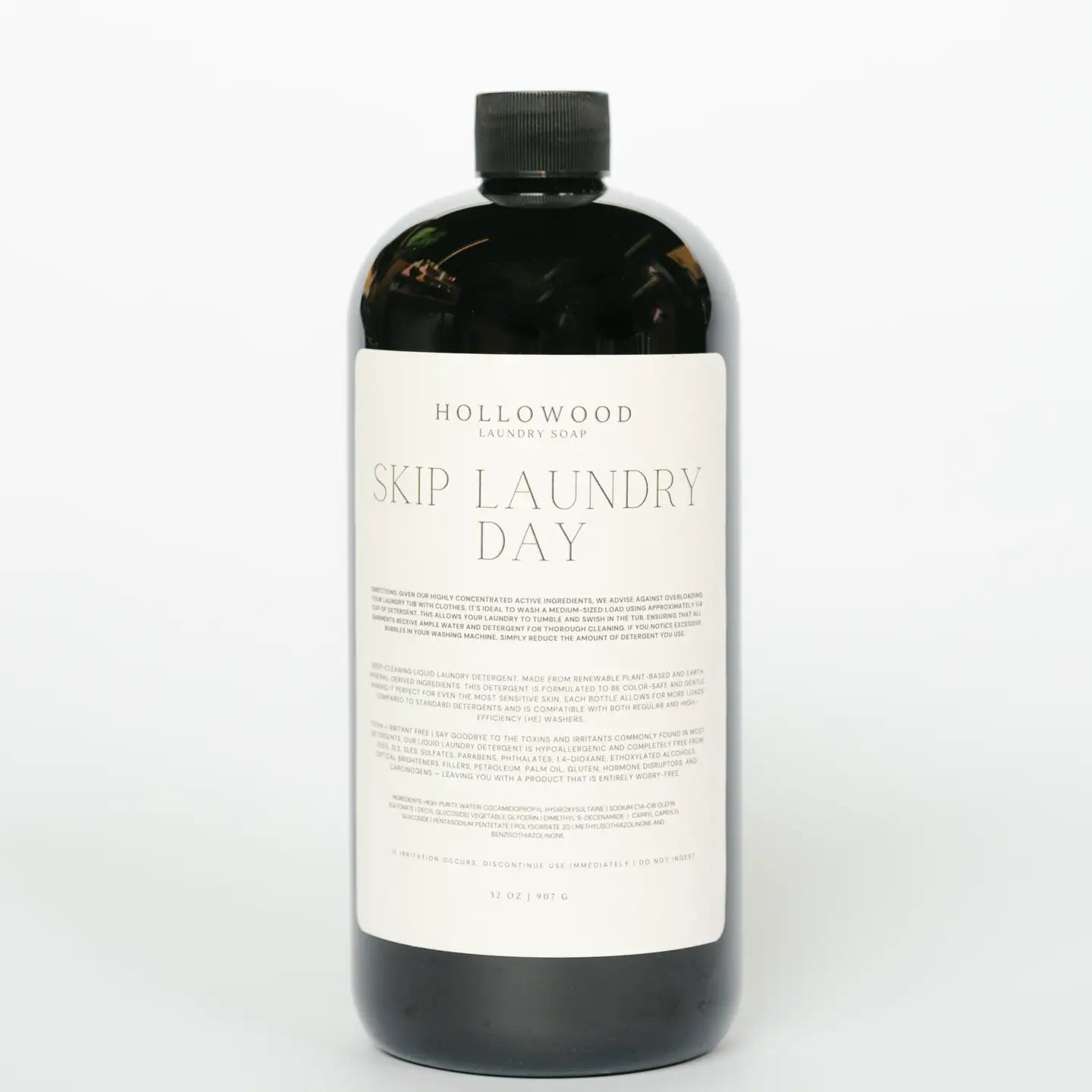 Hollowood Liquid Laundry Detergent - Skip Laundry Day