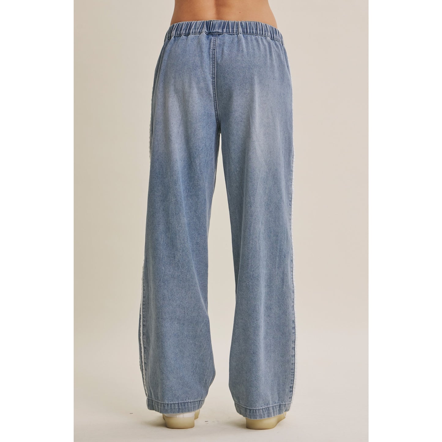 Everyday Retro Mineral-Washed Denim Pants