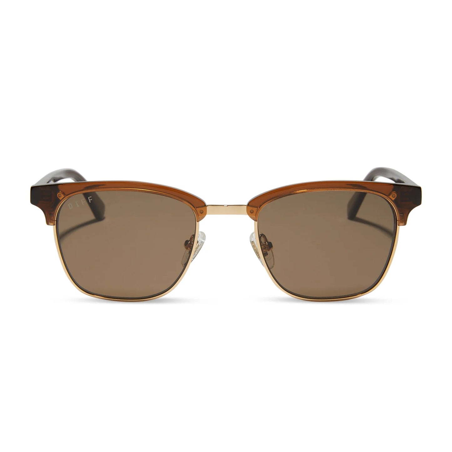 Diff Biarritz Whisky+Brown Polarized Sunglasses