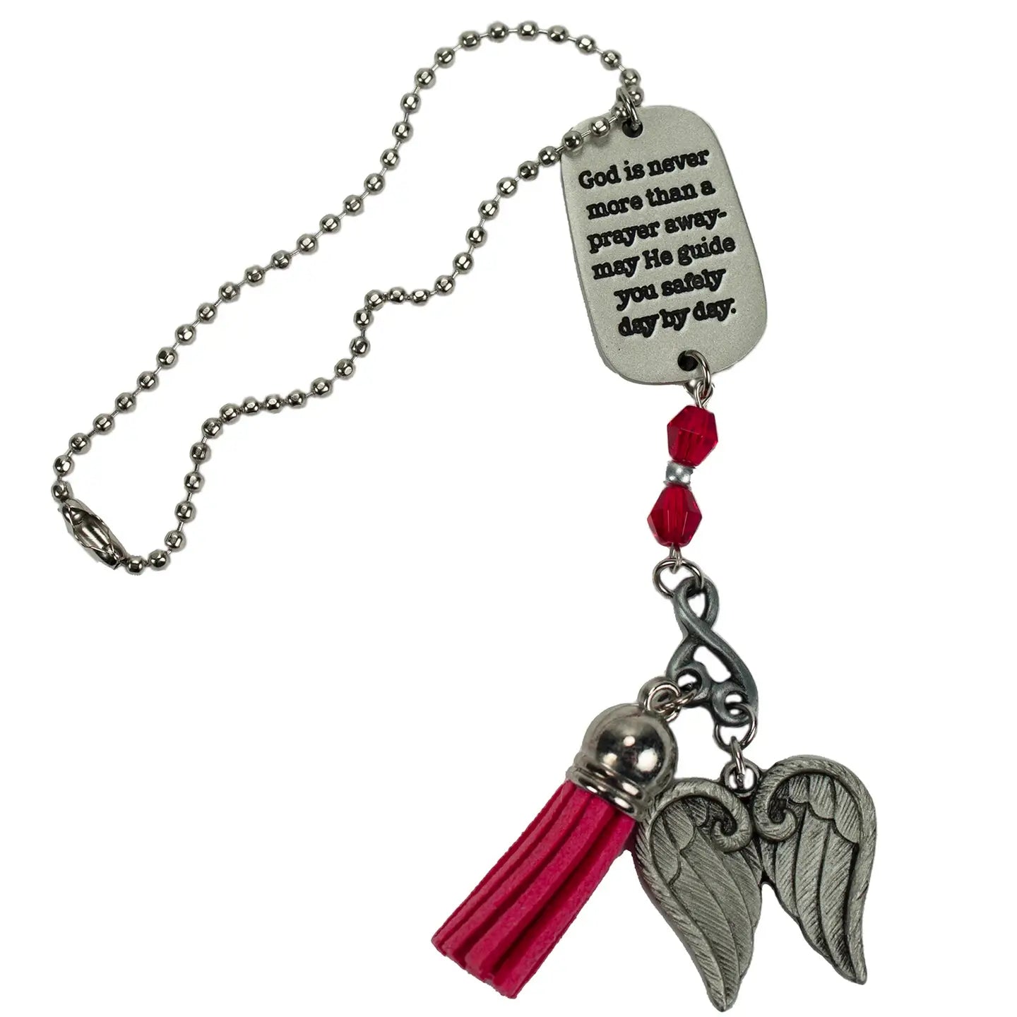 Pink Angel Car Charm
