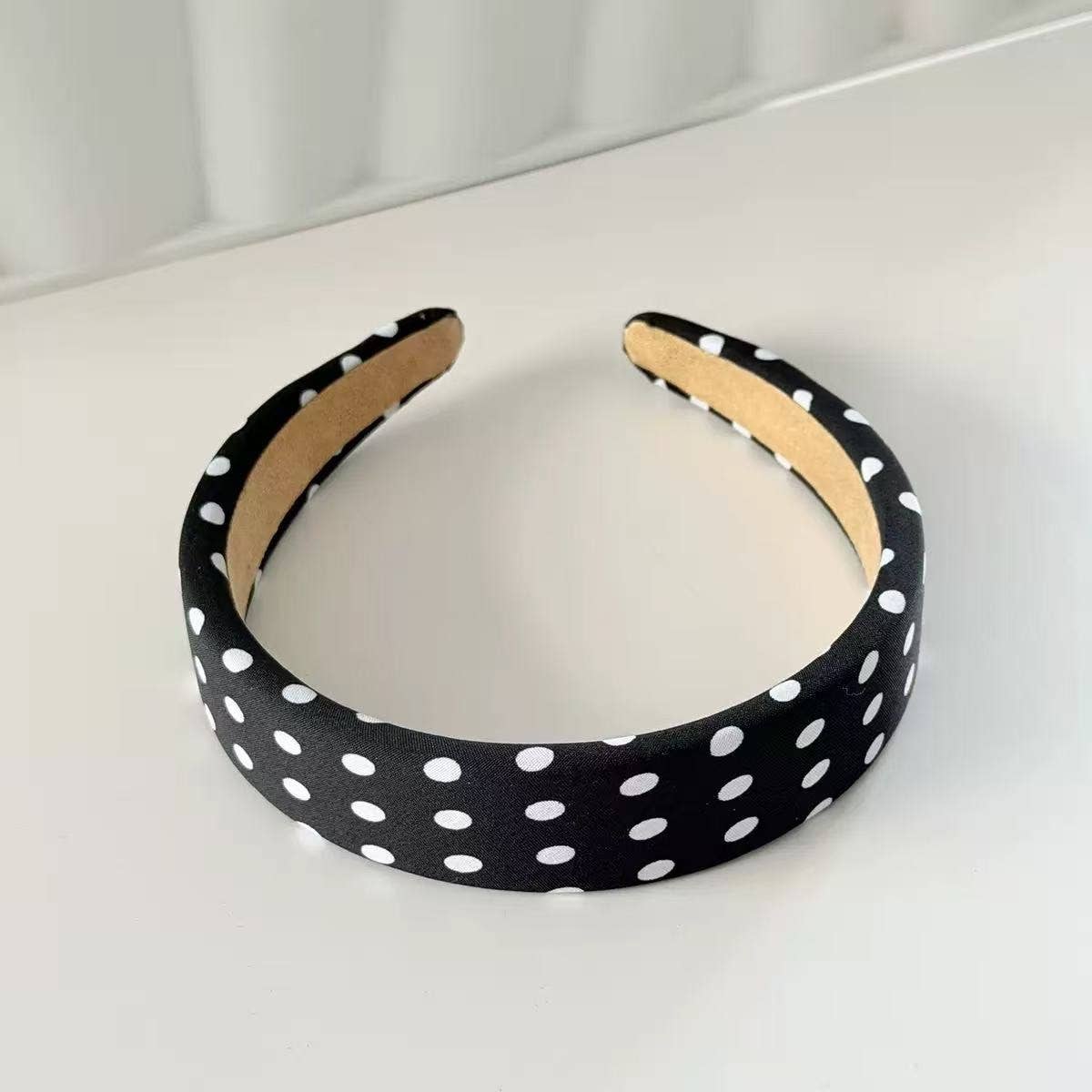 POLKA DOT PADDED HEADBAND | 3 Color Options