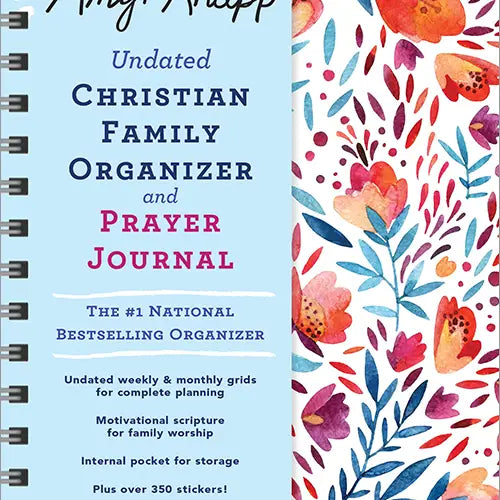 Undated Christian Family Organizer & Prayer Journal