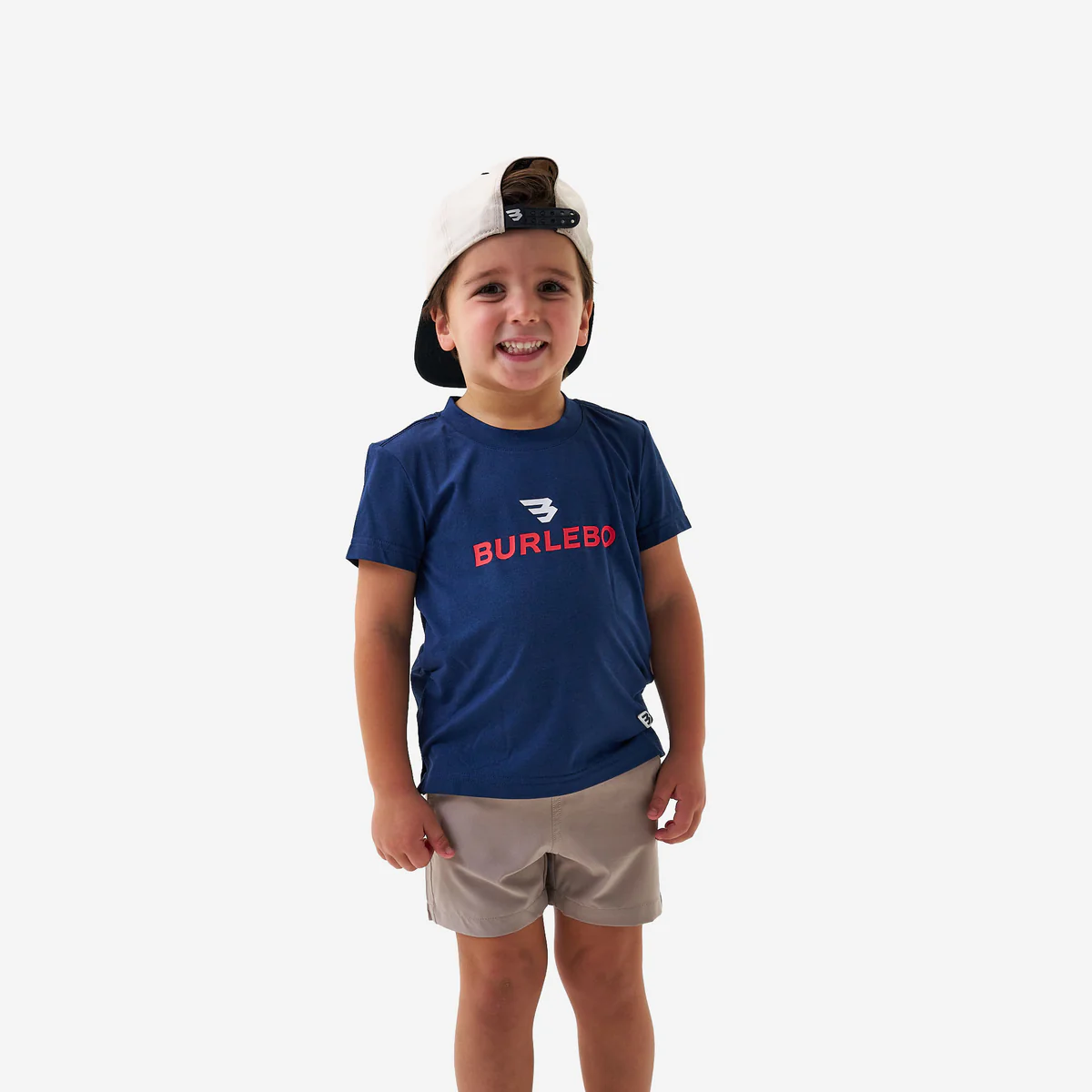 Youth Go To Tee- Flying B Logo- Navy