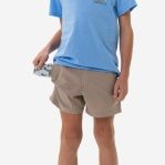 Burlebo Youth Everyday Short Cobblestone Khaki