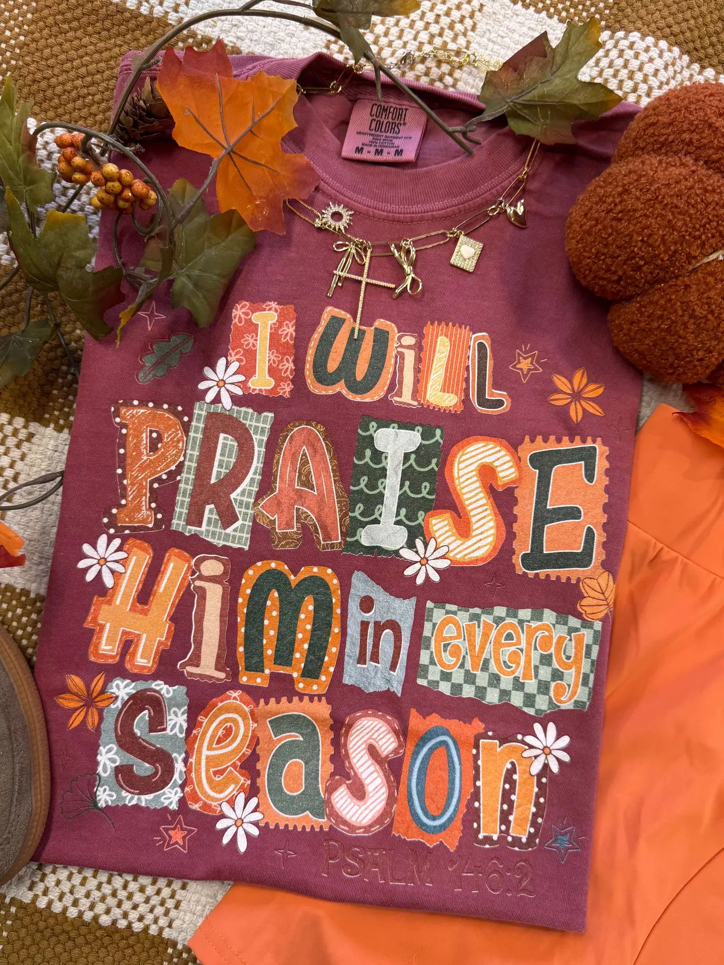 I Will Praise Him in Every Season Tee