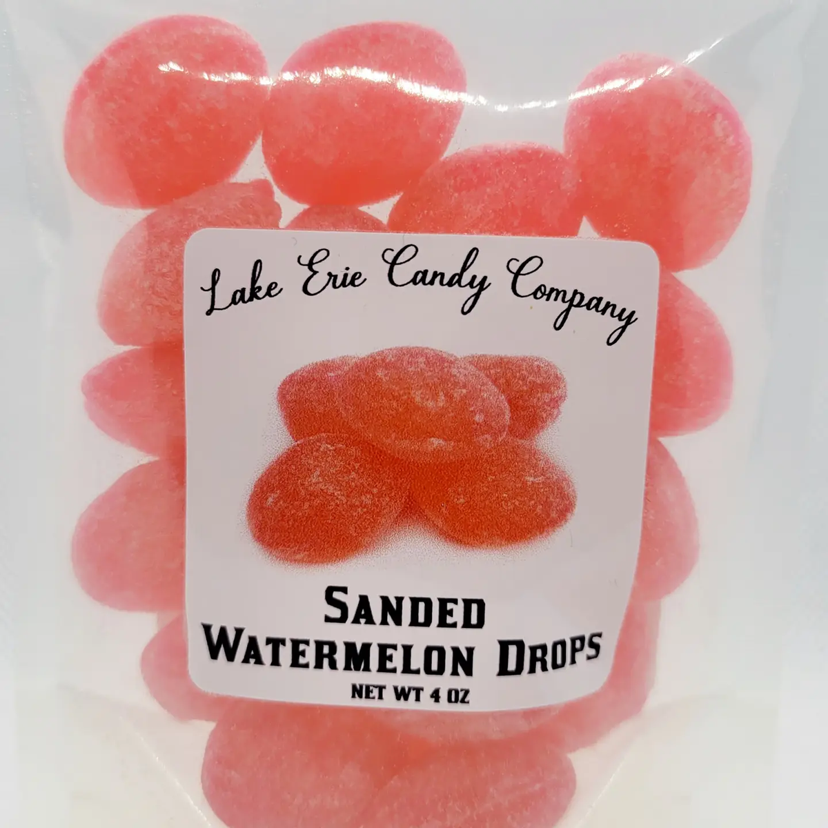 Sanded Watermelon Drops