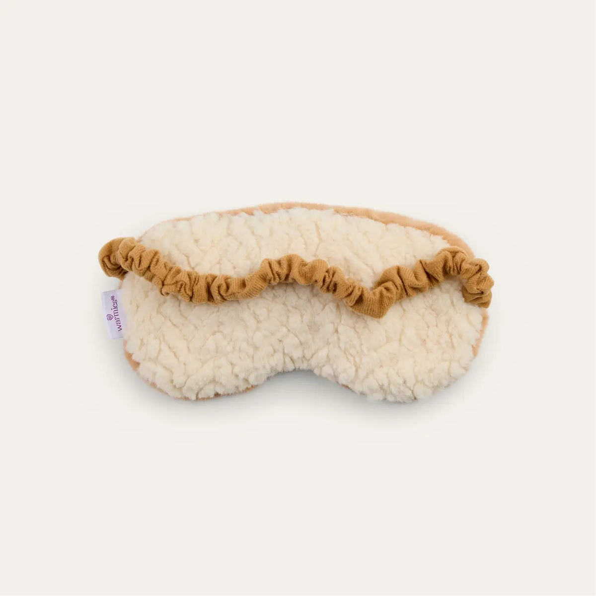 Warmies Sherpa Brown Eye Mask