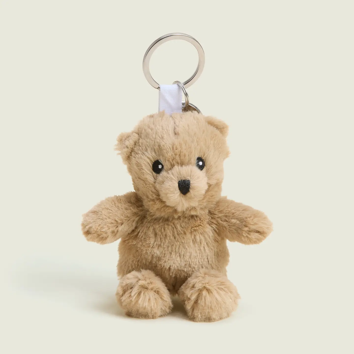Warmies Brown Curly Bear Keyring Sensory Squish