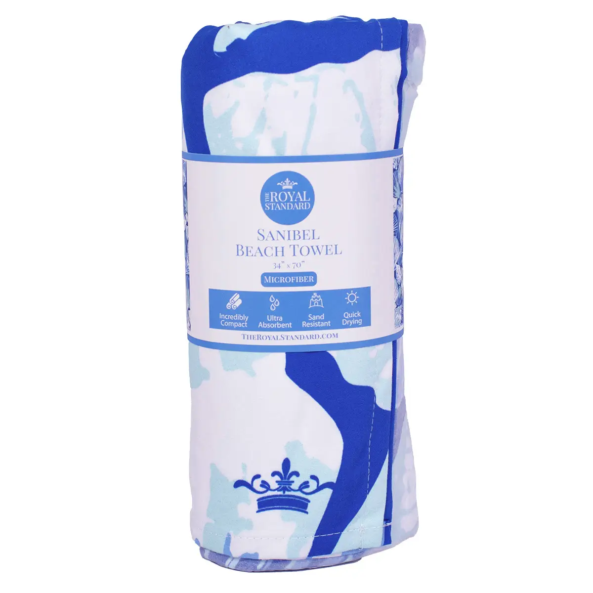 Sanibel Seashell Beach Towel