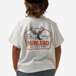 Burlebo Youth Tee Big Game Hunts - Oatmeal