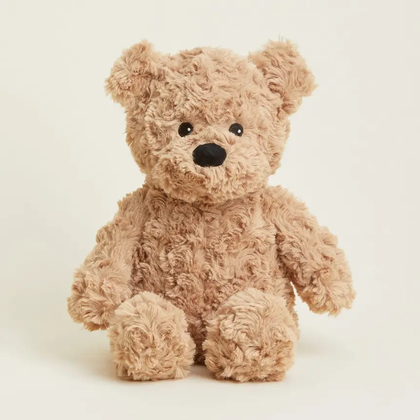 Warmies Brown Curly Bear