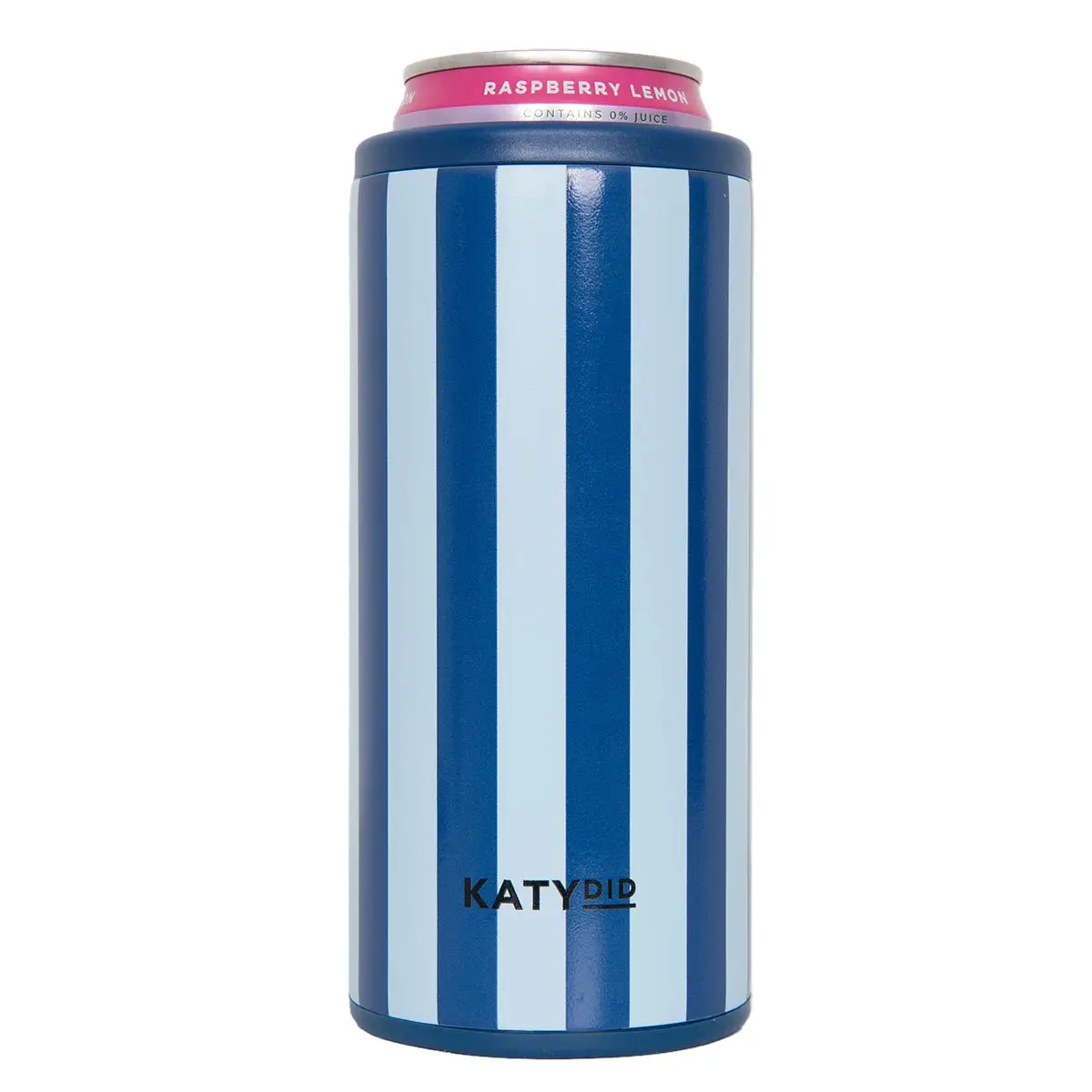 Light Blue & Navy Can Insulator