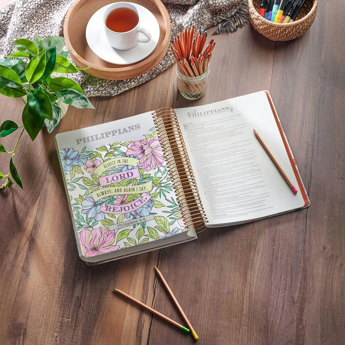 KJV My Creative Bible Printed Floral