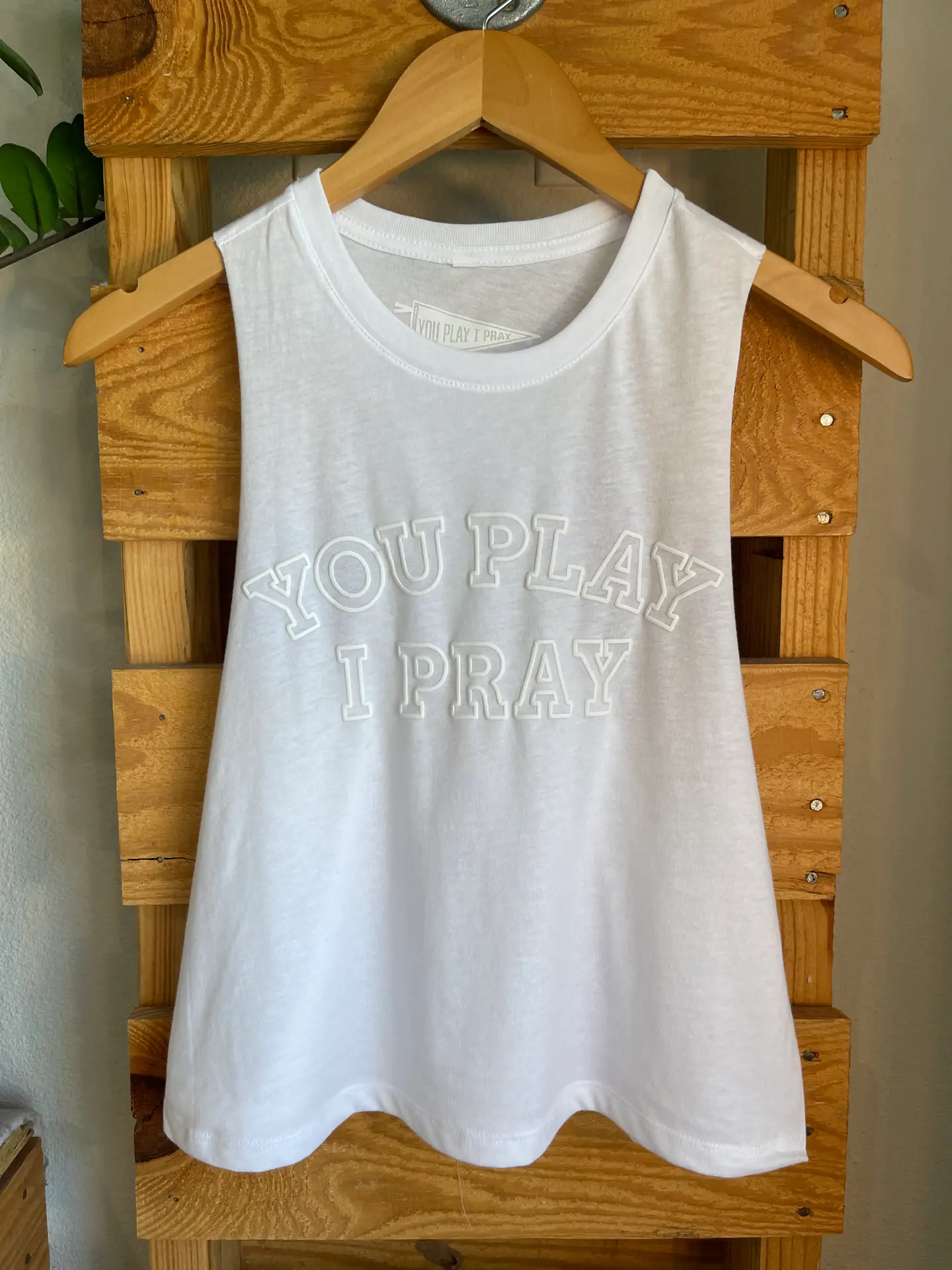 Collegiate Puff Crop Tank | Sports Mom Apparel | Sport Tee