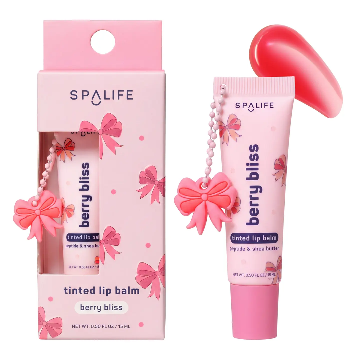 Berry Bliss Tinted Lip Balm (with Peptide & Shea Butter)