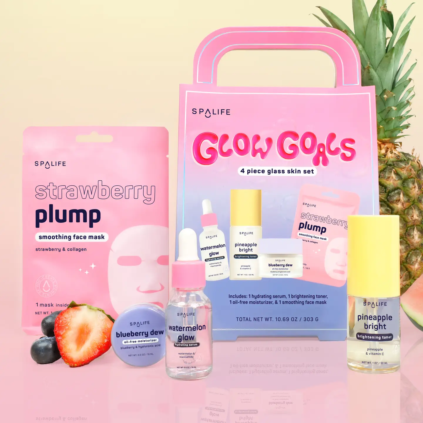 Glow Goals Skincare Gift Set – 4pc