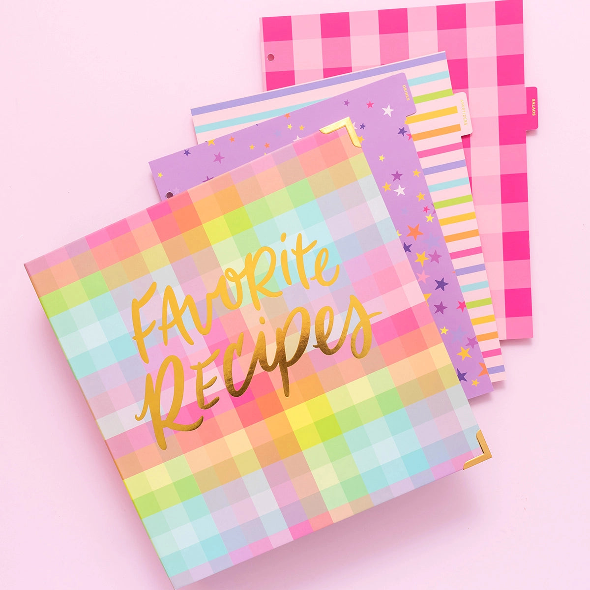 Recipe Binder with Tabs