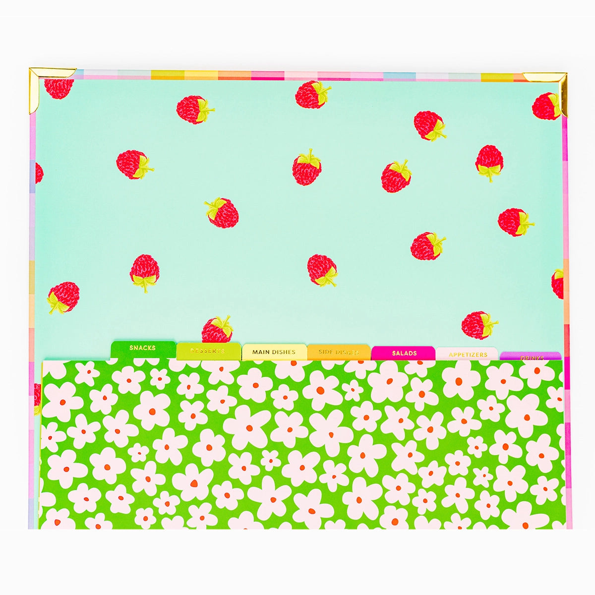 Recipe Binder with Tabs