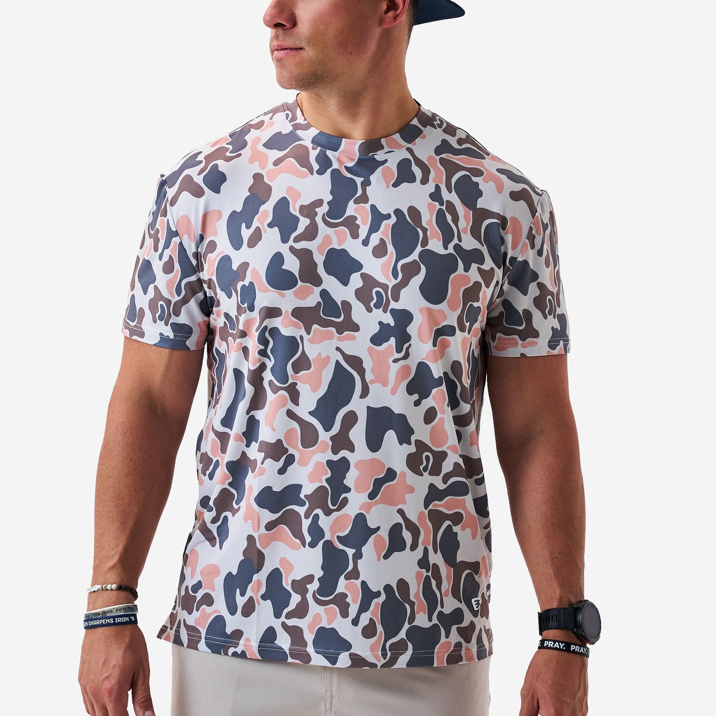 Burlebo Youth Vintage Camo Go To Tee