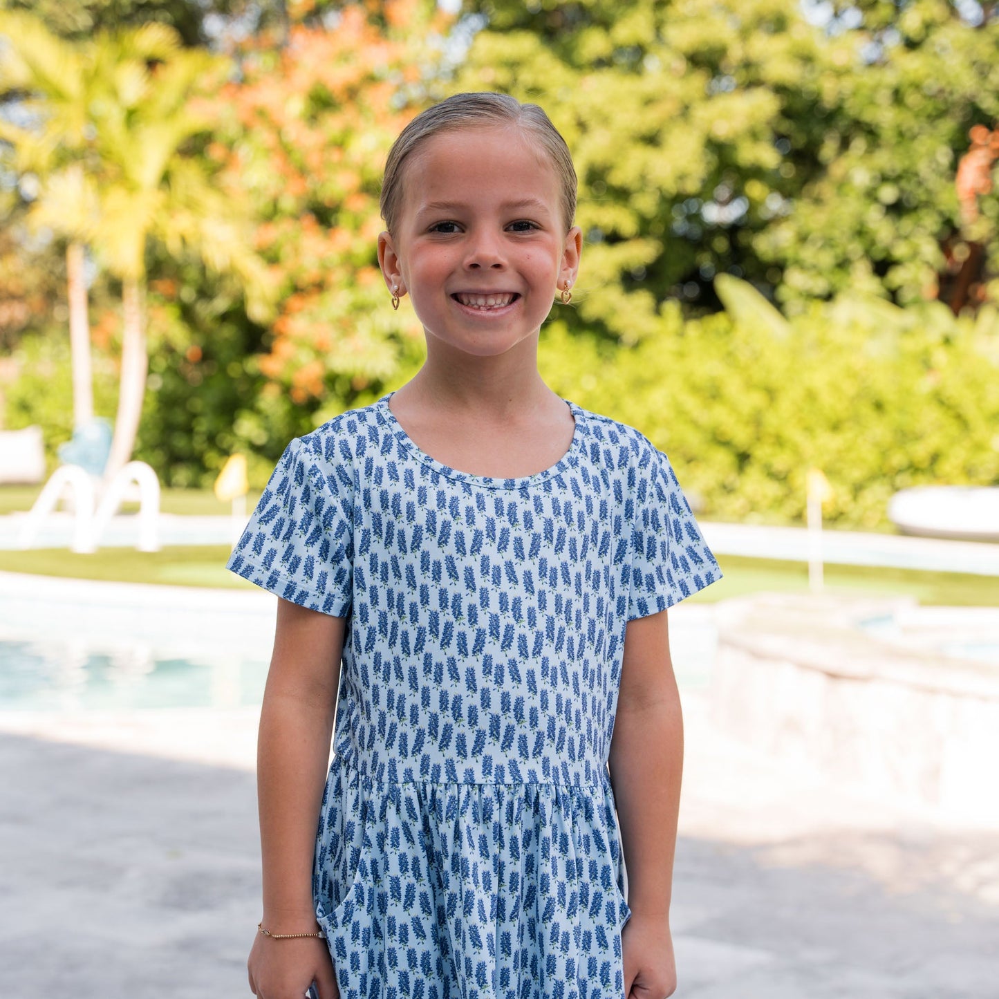 Burlebo Girls Bluebonnet Moxie Dress