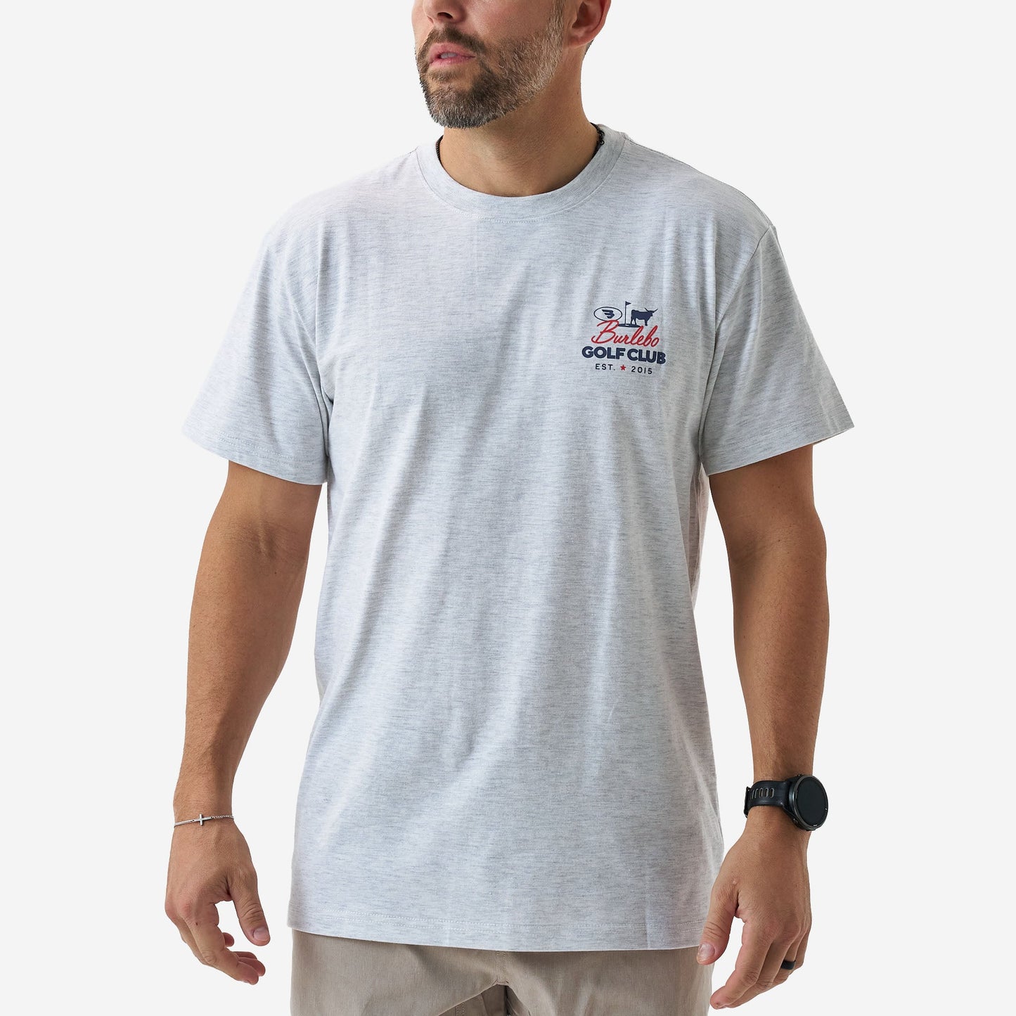 Burlebo Golf Club Ash Grey Tee
