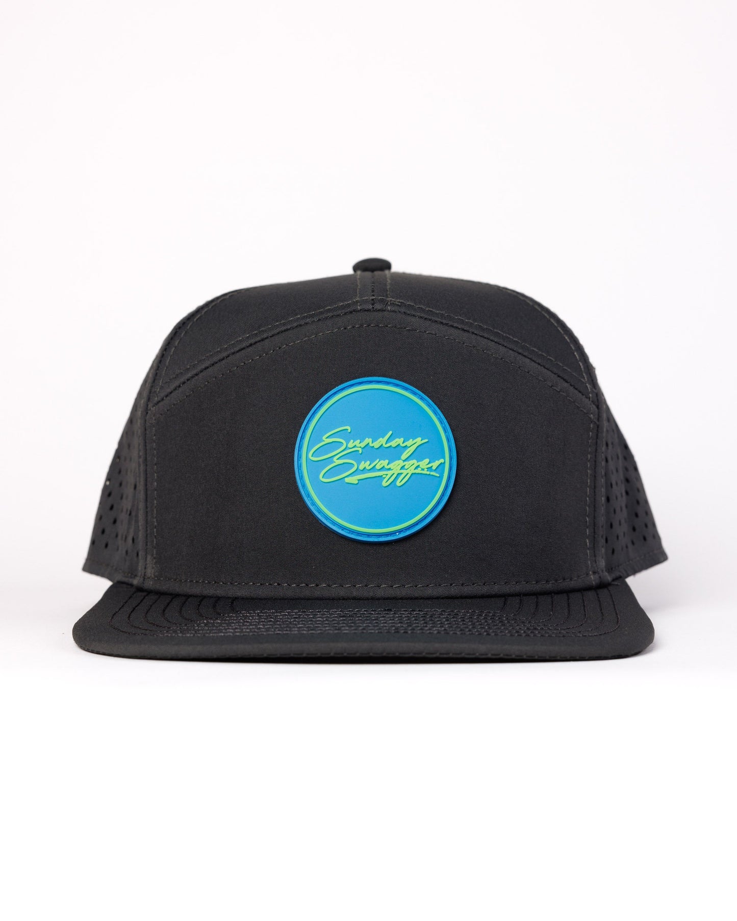 Sunday Swagger Flat Bill Charcoal Hat