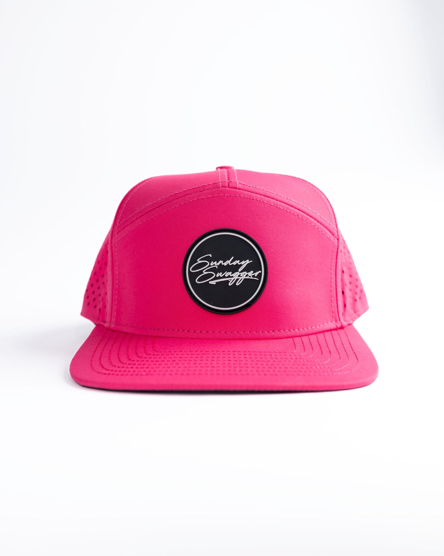 Sunday Swagger Flat Bill Pink Hat