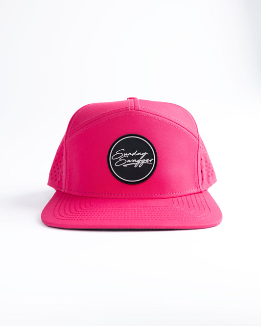 Sunday Swagger Flat Bill Pink Hat