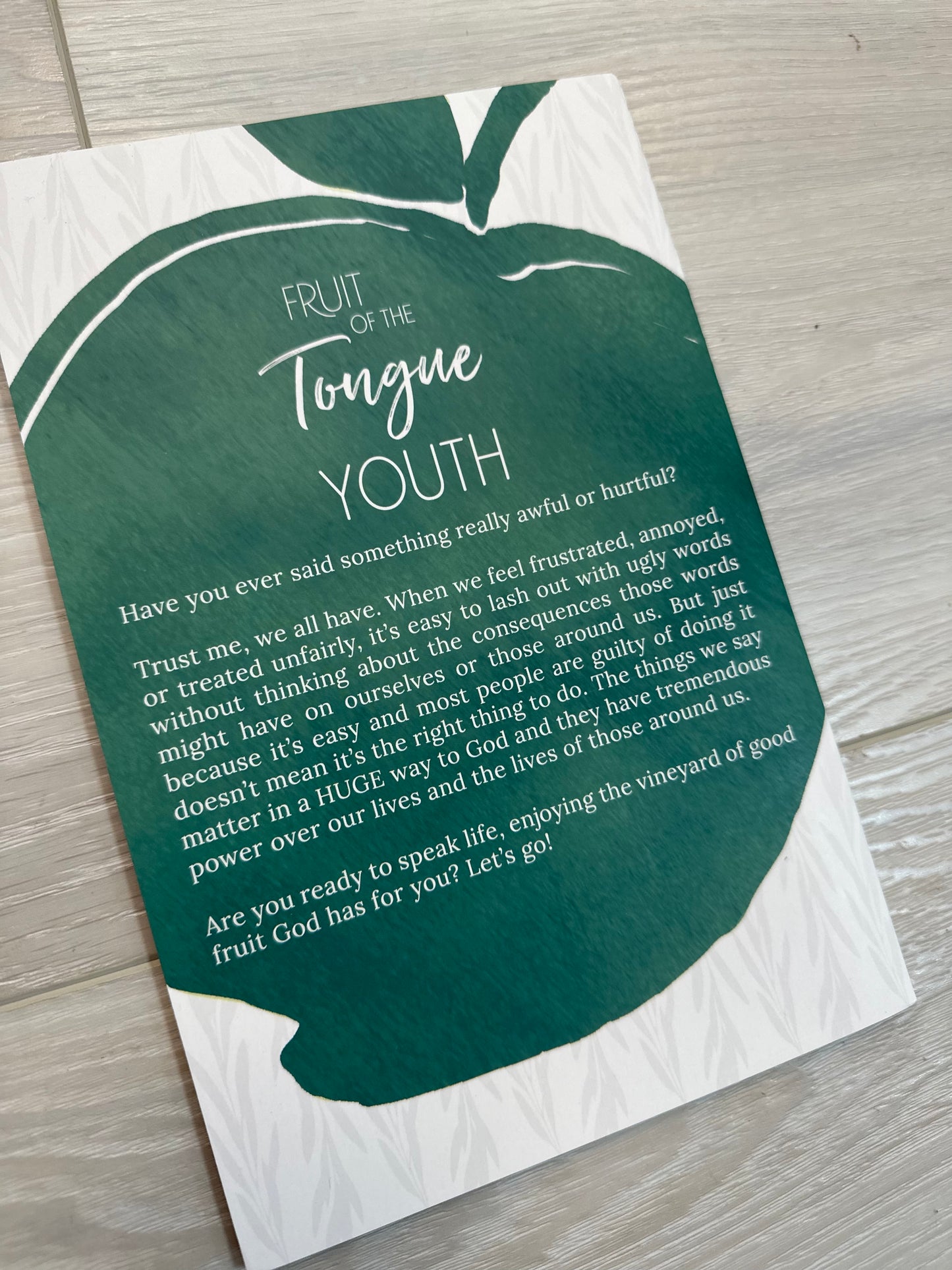 Fruit of the Tongue Bible Study