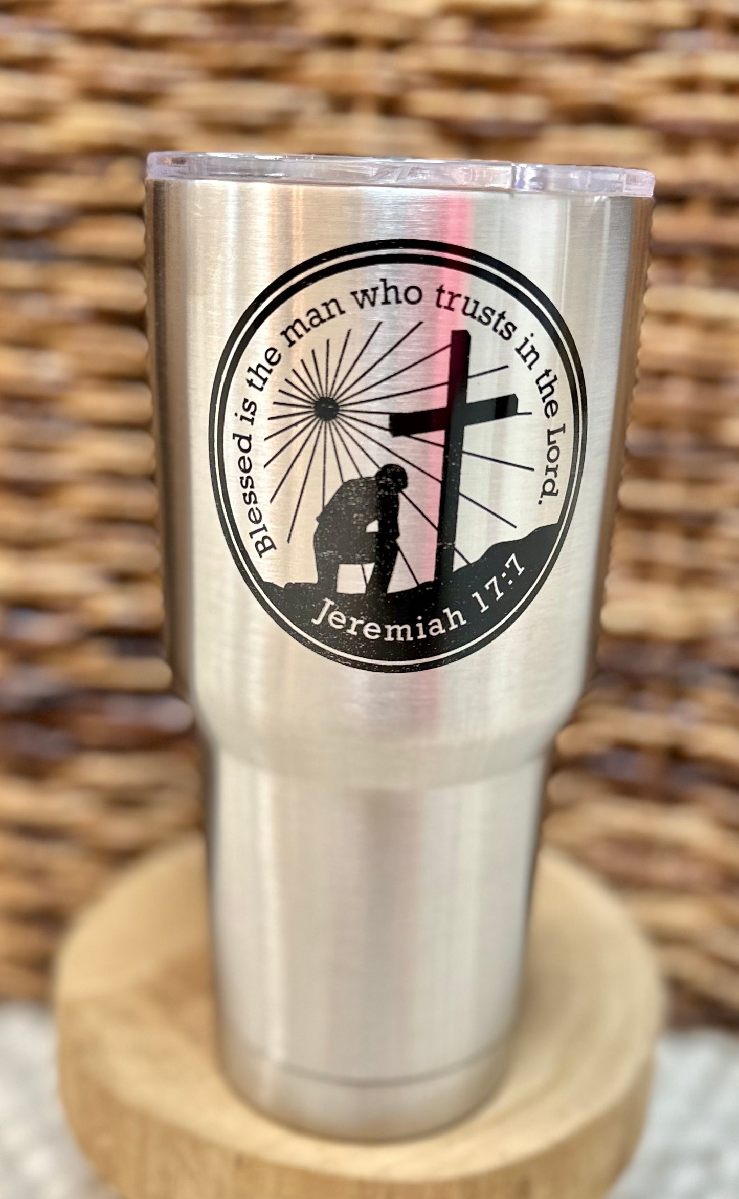 Man of God Stainless Steel Tumbler