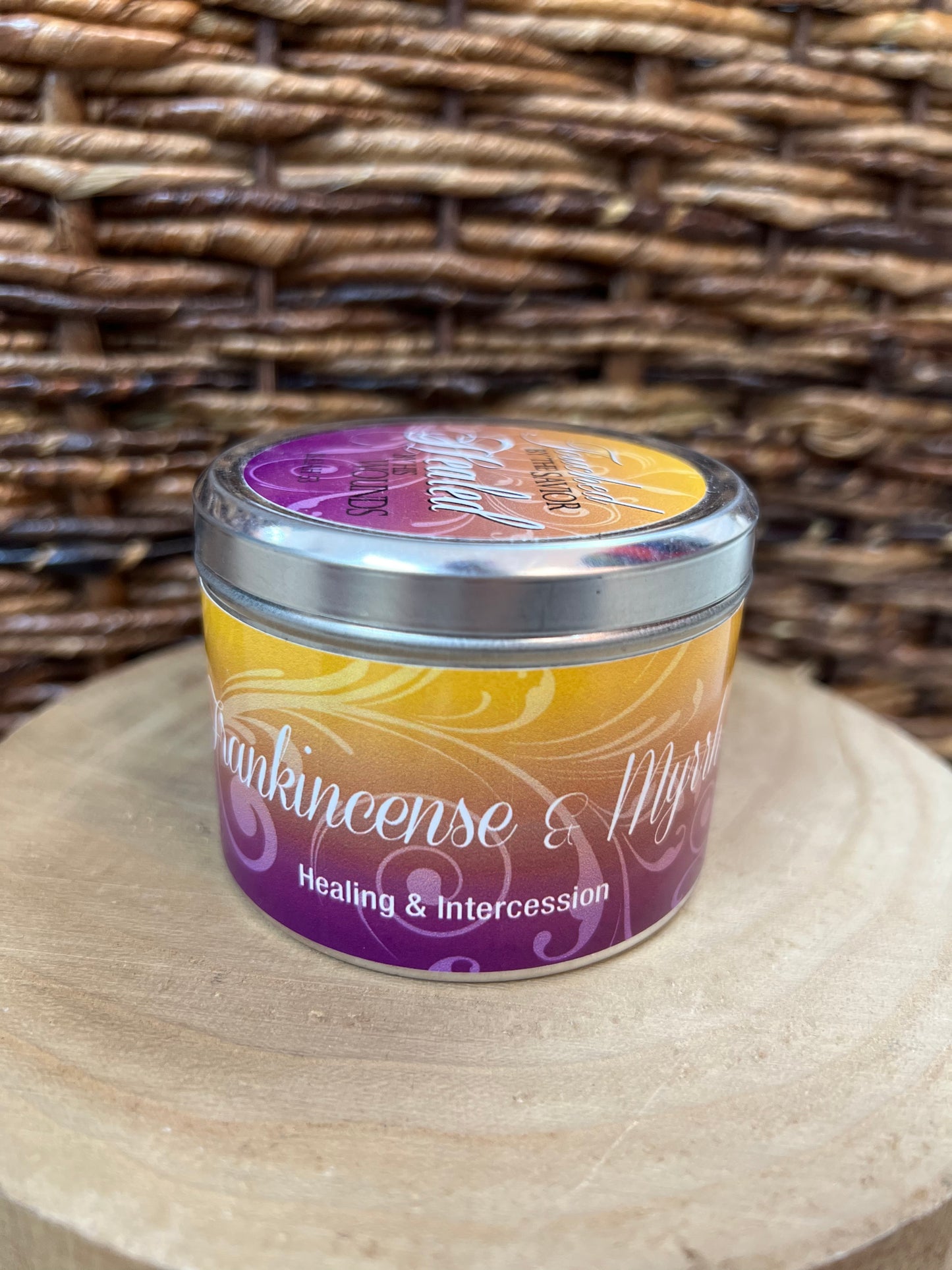 Frankincense & Myrrh 6oz Candle
