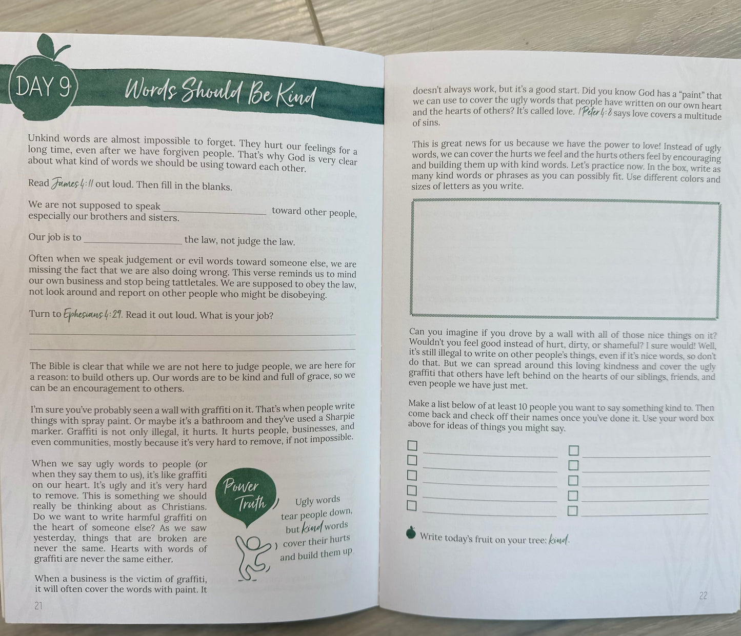 Fruit of the Tongue Bible Study