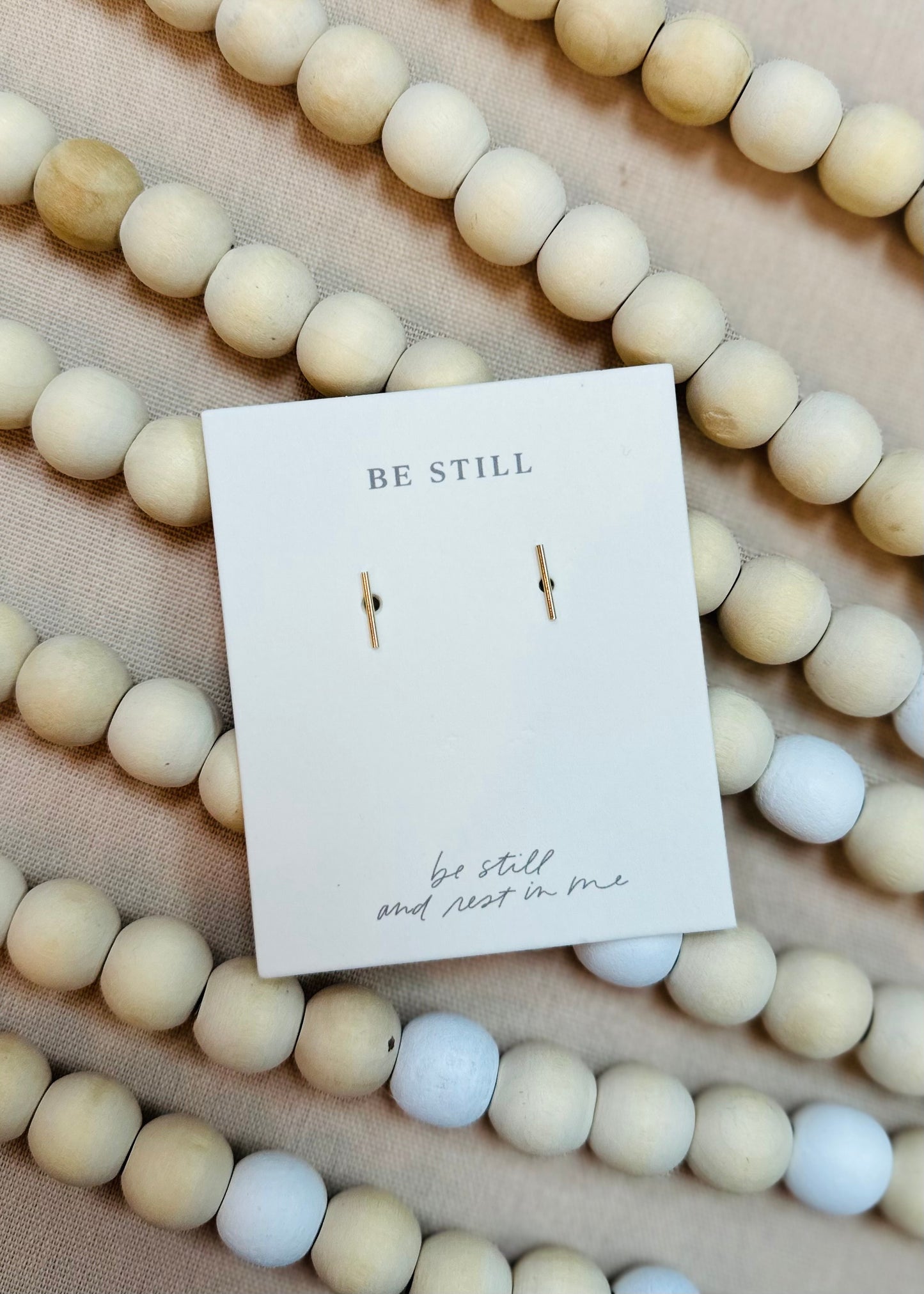 Be Still Stud Earrings