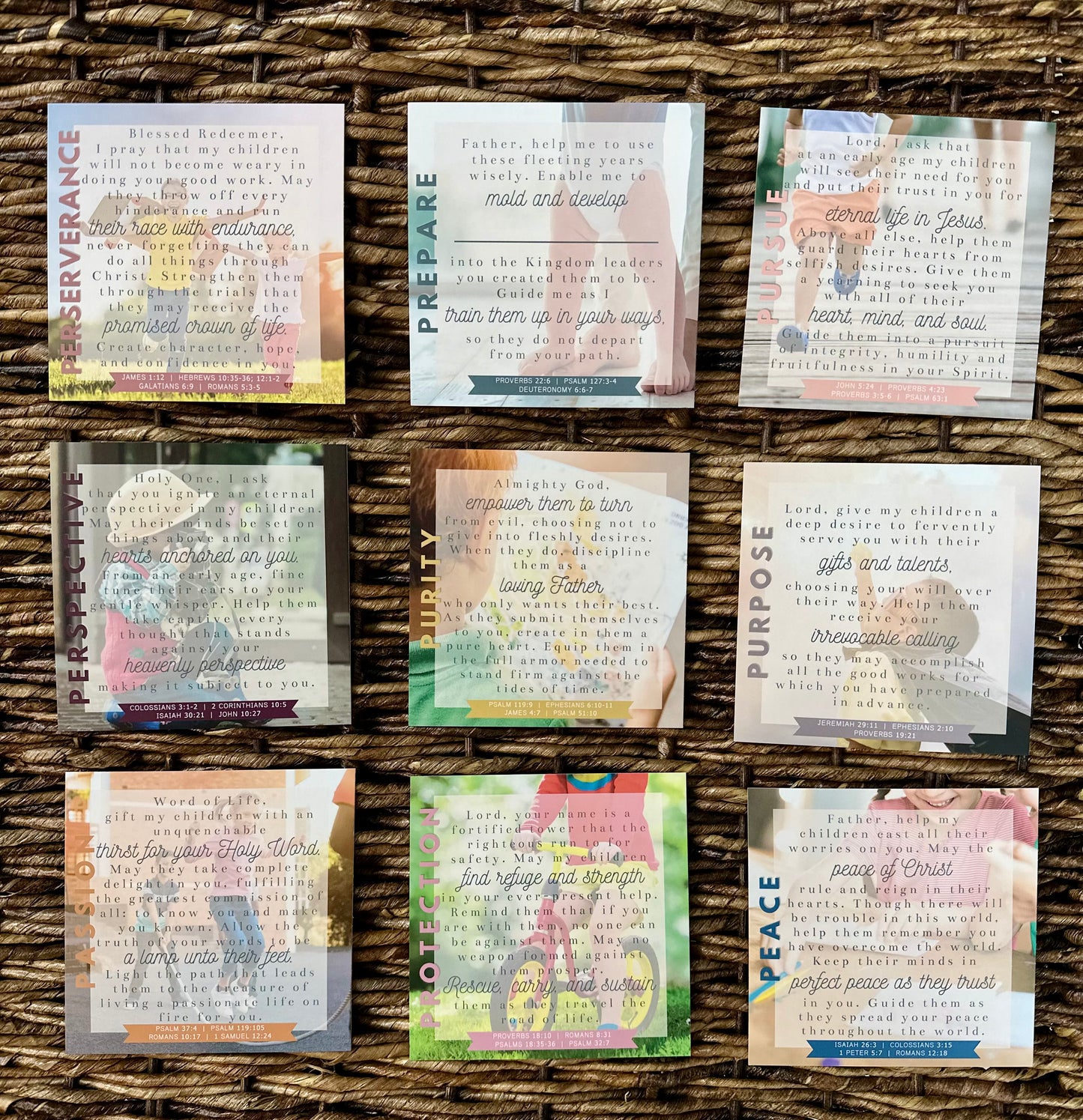 Kids-Prepare cards