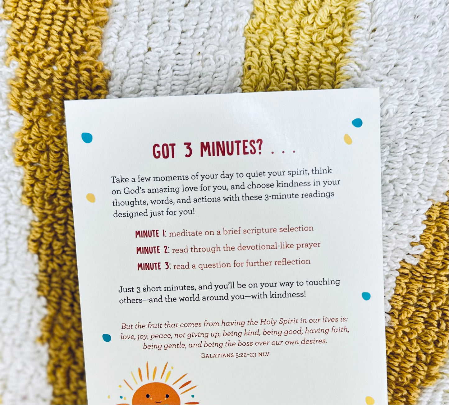 Choose Kindness: 3 Minute Devotional for Kids