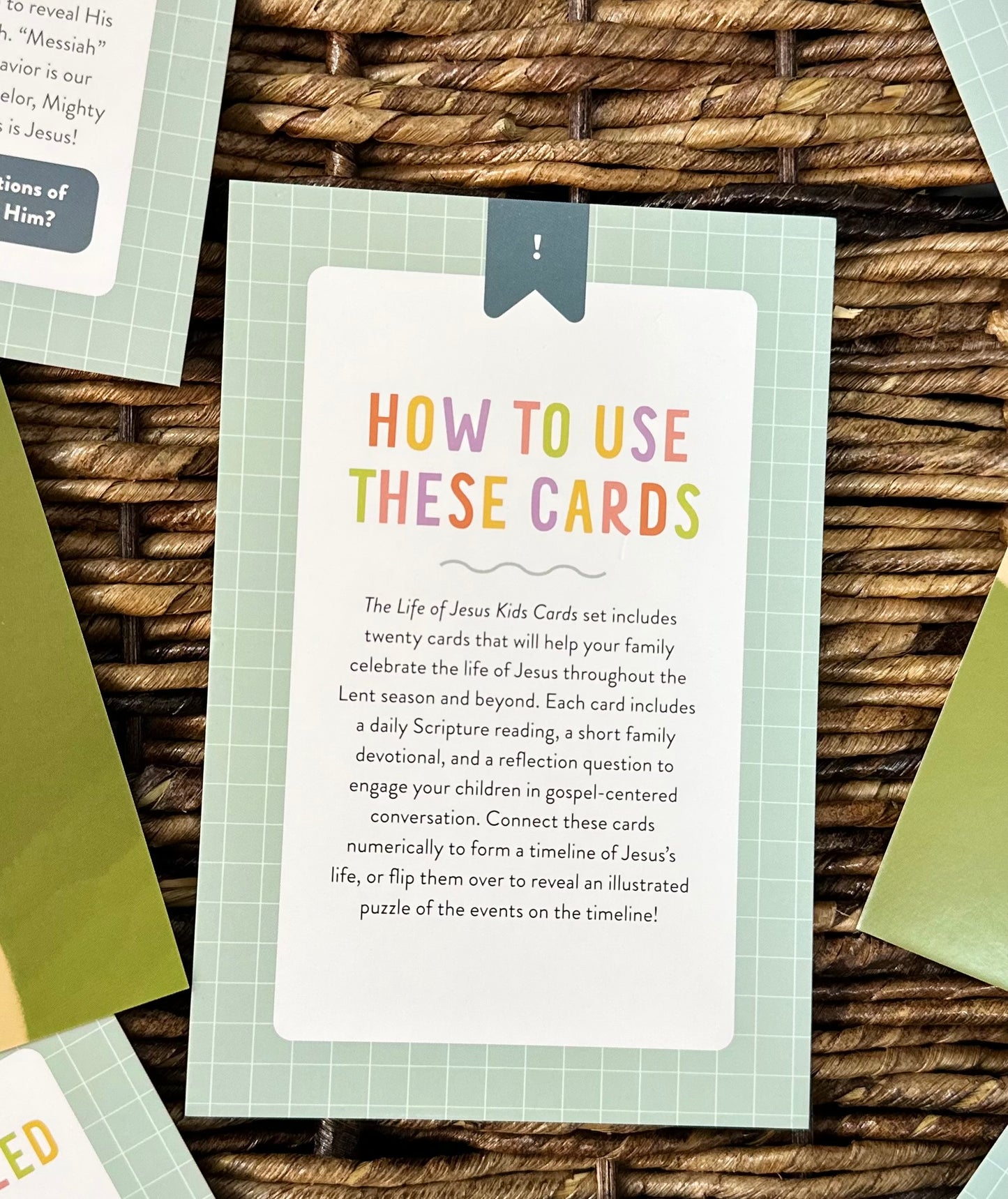 Life of Jesus Kids Cards Set