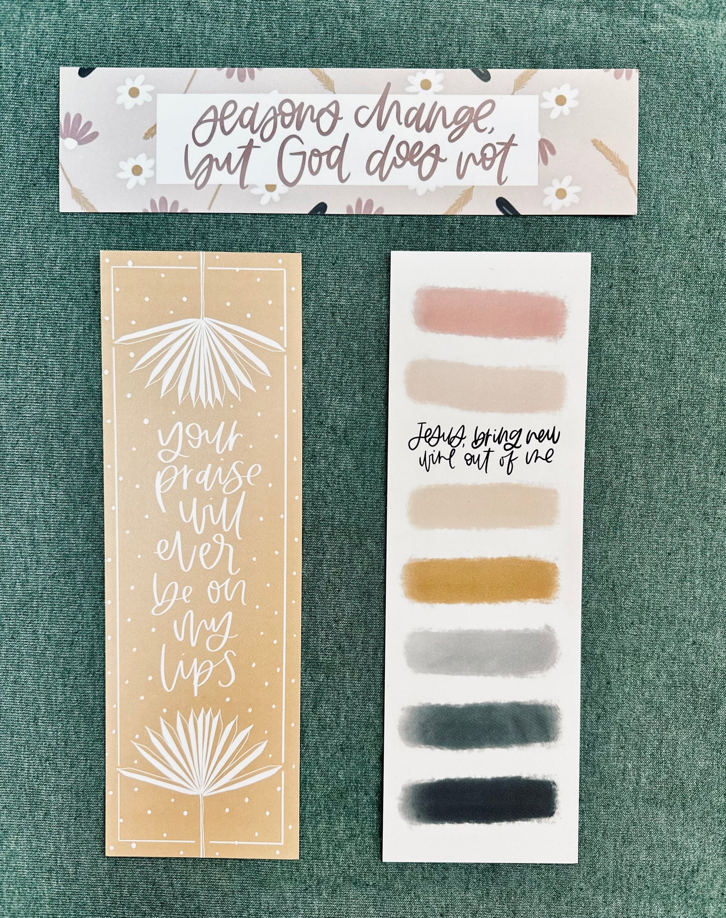 Large Cardstock Bookmark