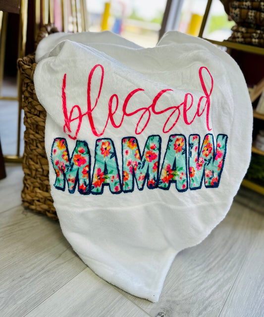 Blessed Mamaw Blanket
