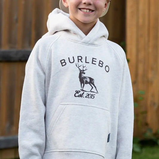 Burlebo Youth Fleece Hoodie Whitetail Deer